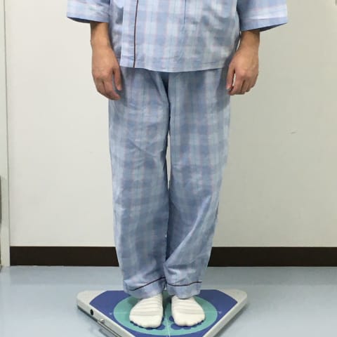 重心動揺検査写真