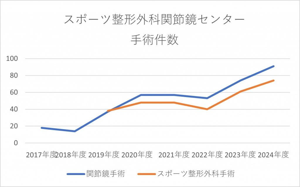 手術治療の実績 手術治療の実績