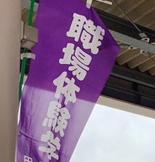 職場体験学習を実施しています
